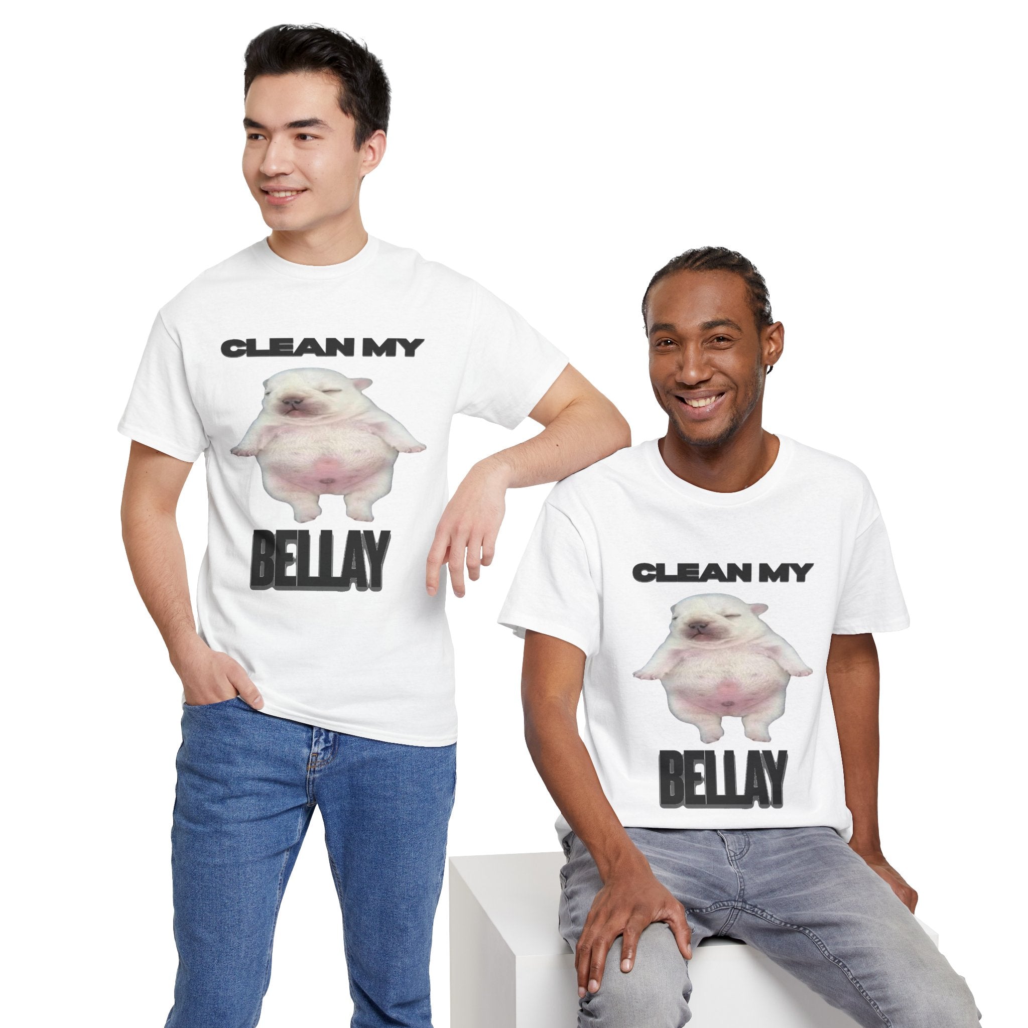 "Clean My Belly" Pibble T-Shirt