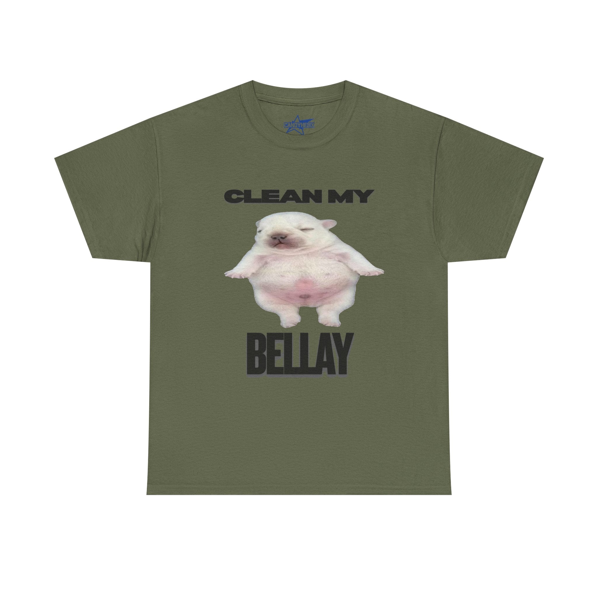 "Clean My Belly" Pibble T-Shirt