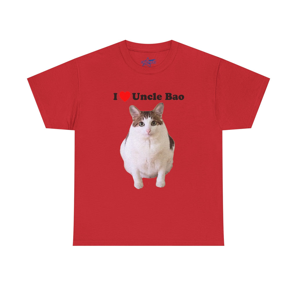 "I Love Uncle Bao" Cat T-Shirt