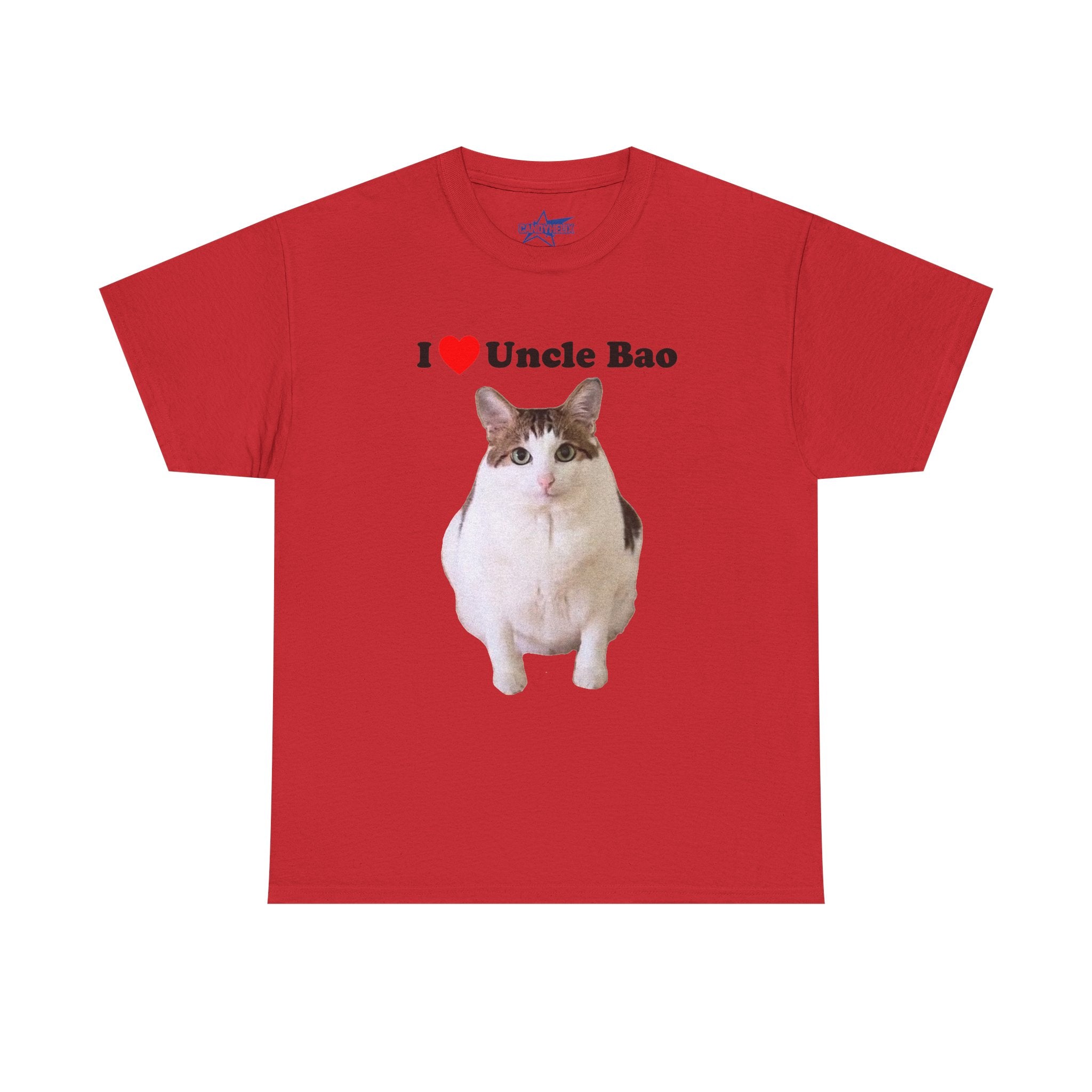 "I Love Uncle Bao" Cat T-Shirt