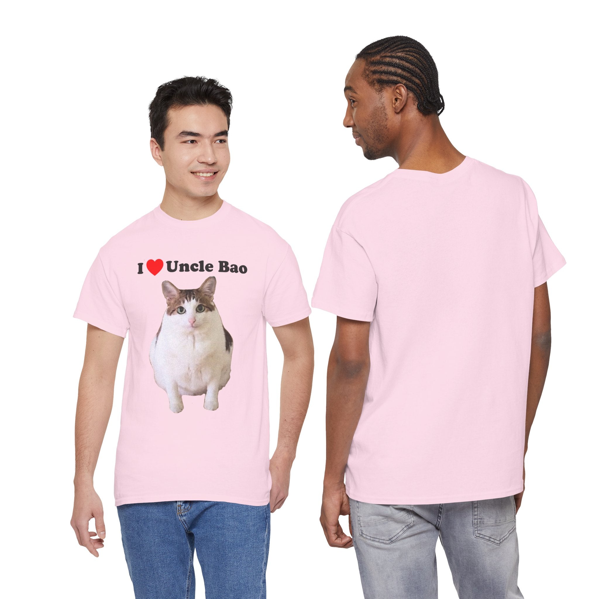 "I Love Uncle Bao" Cat T-Shirt