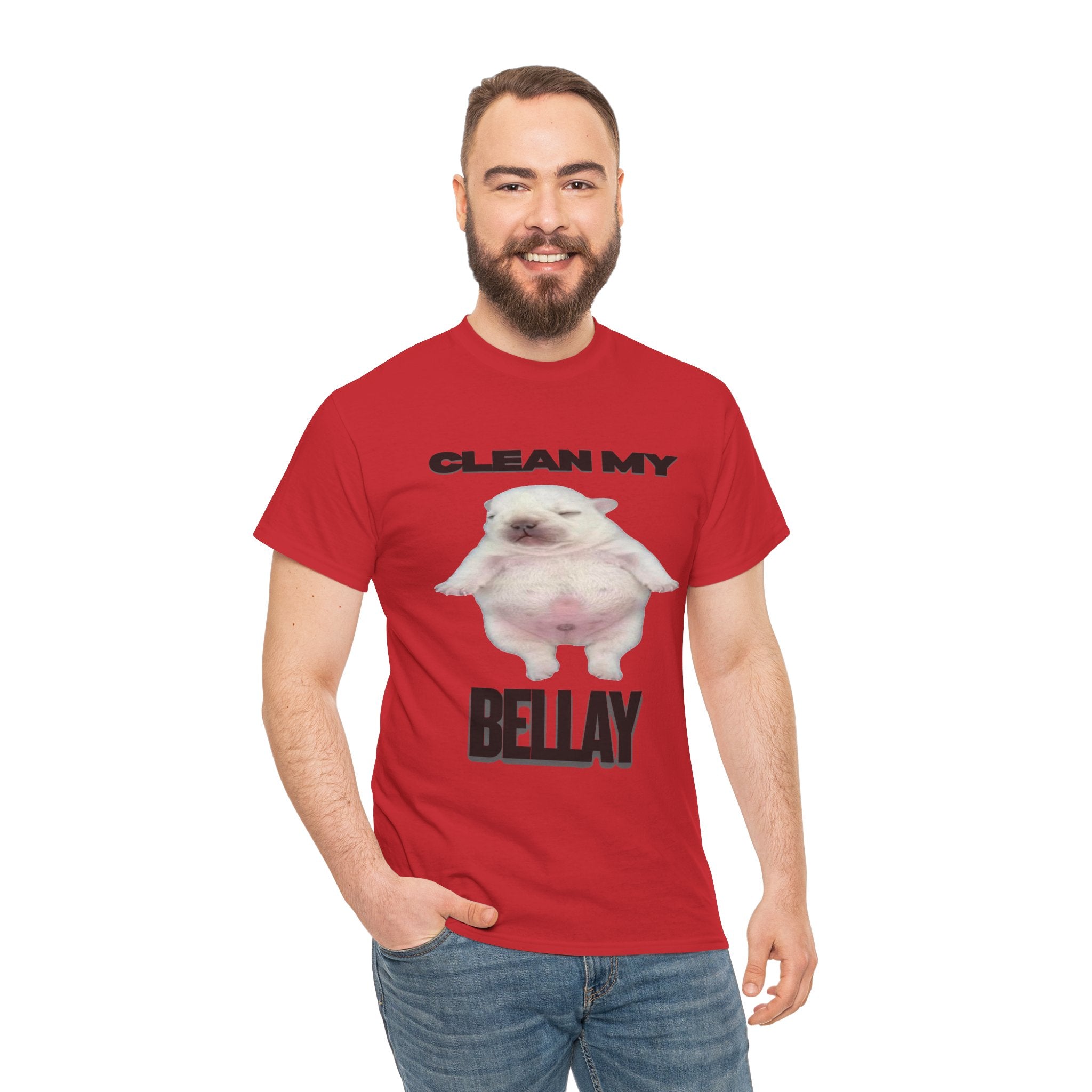 "Clean My Belly" Pibble T-Shirt