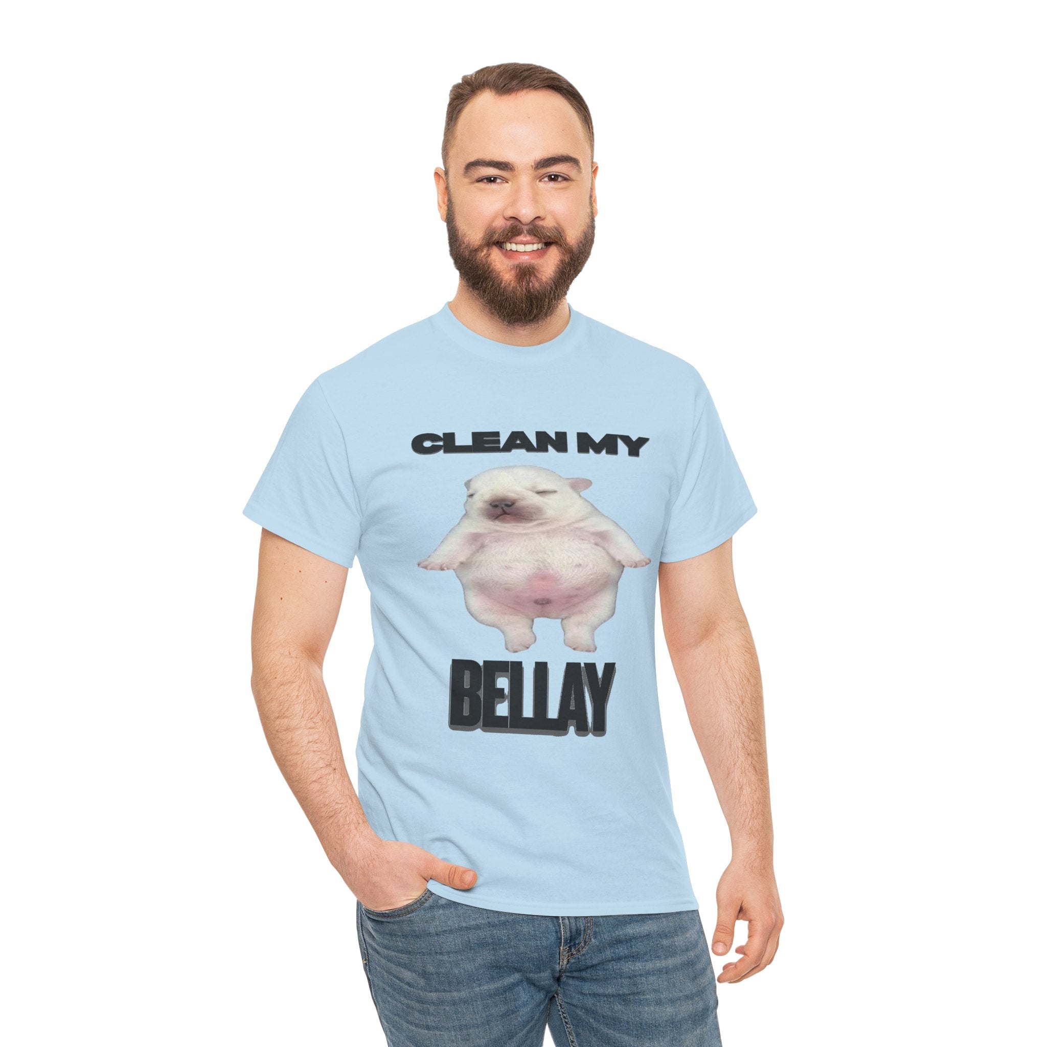 "Clean My Belly" Pibble T-Shirt