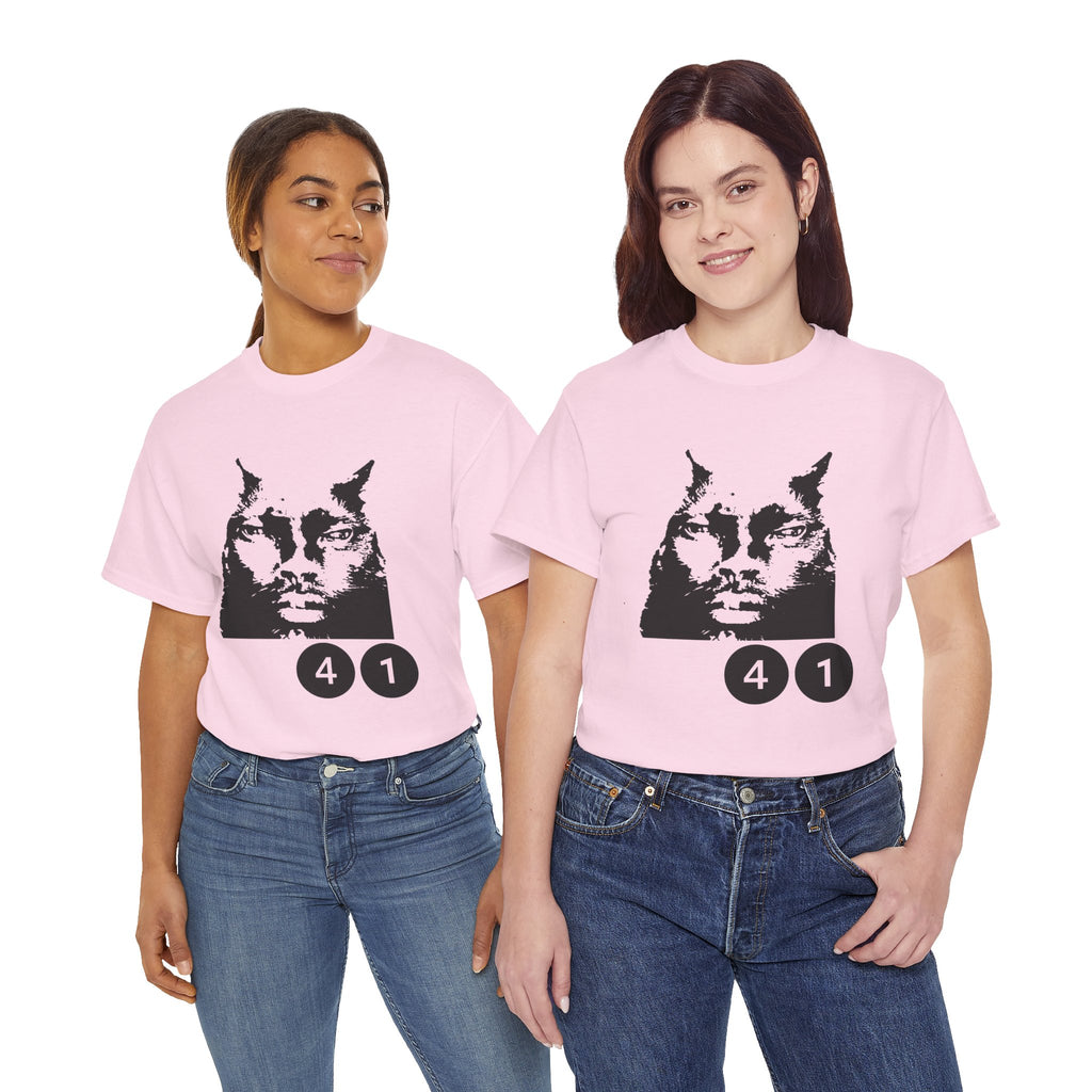 "41" Mogger Cat T-Shirt