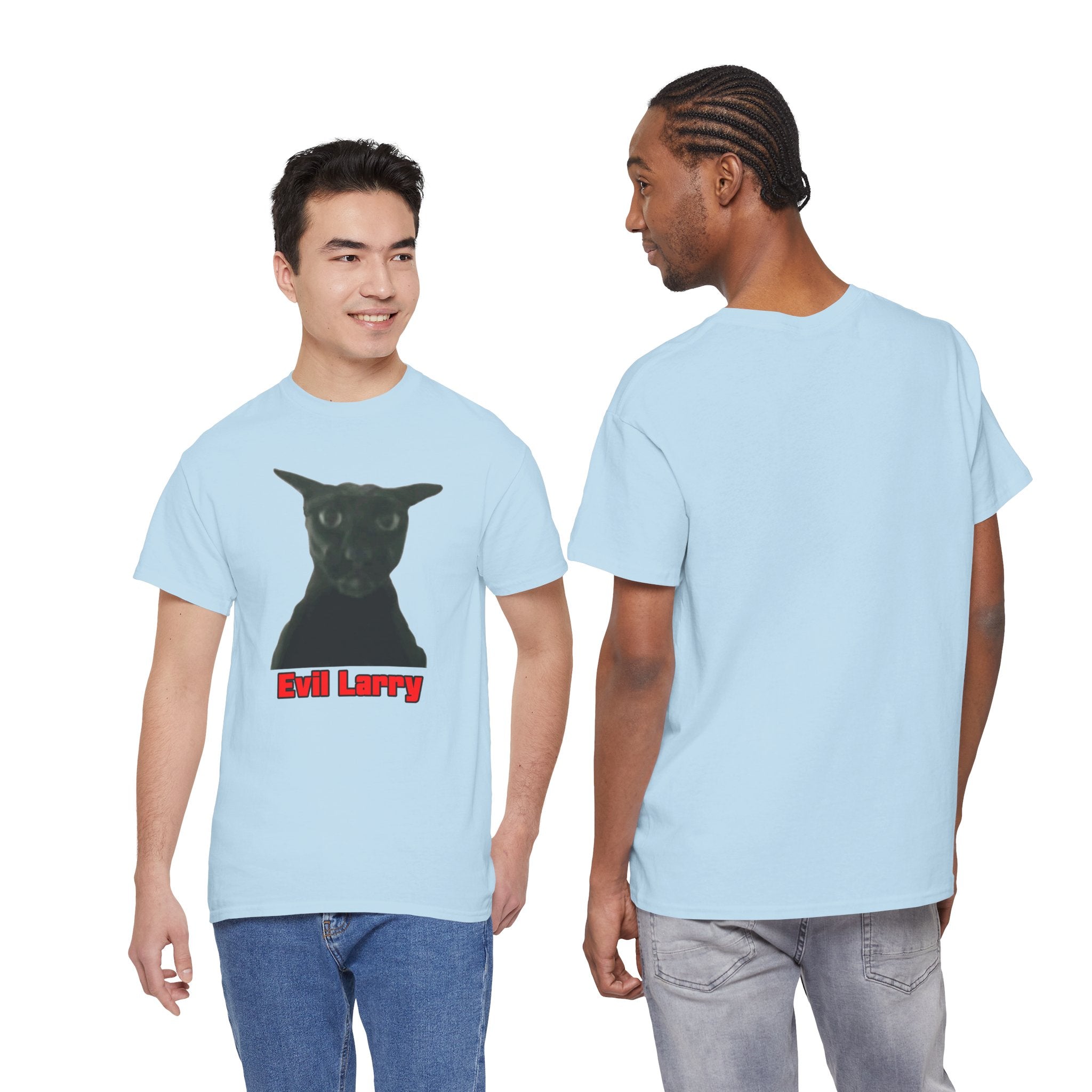 "Evil Larry" Cat Graphic Tee
