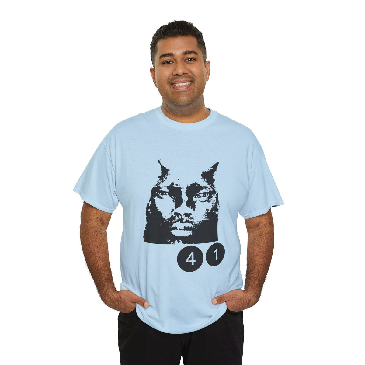 "41" Mogger Cat T-Shirt