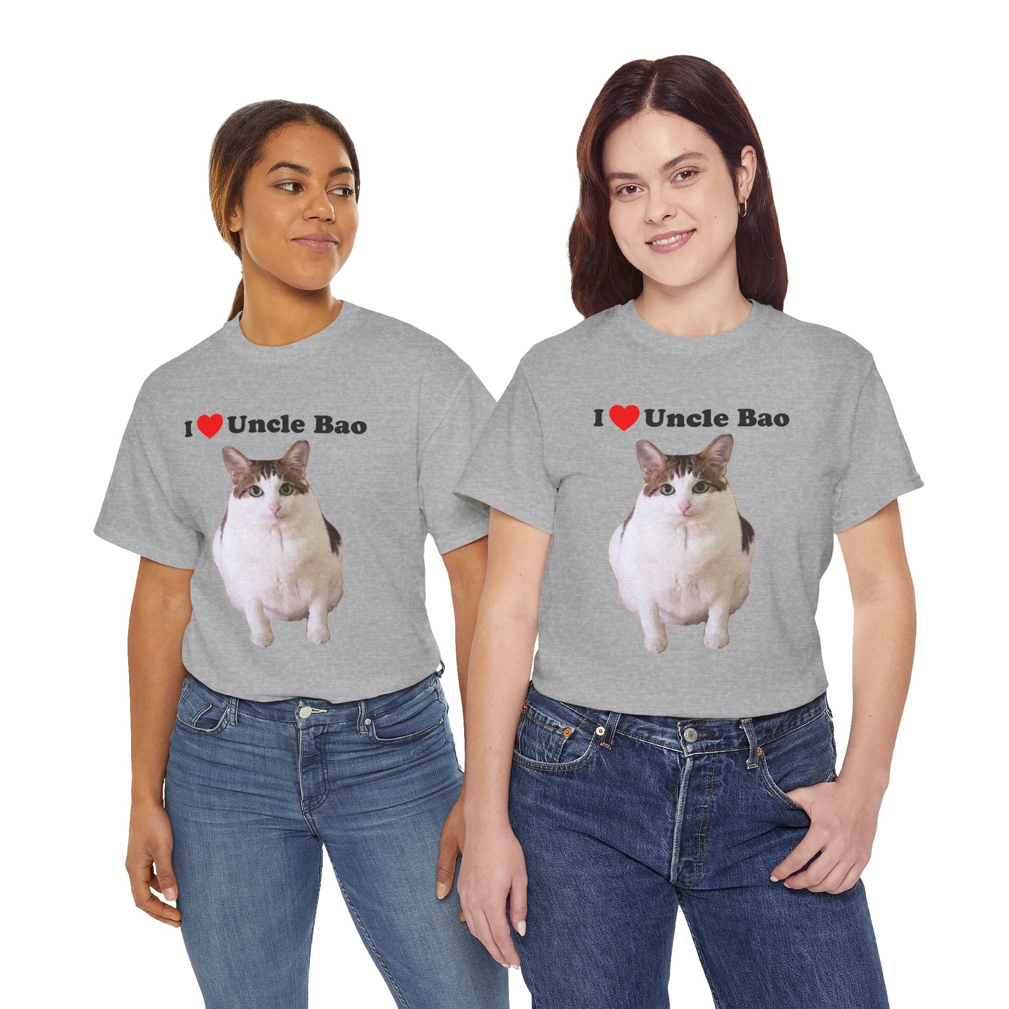 "I Love Uncle Bao" Cat T-Shirt