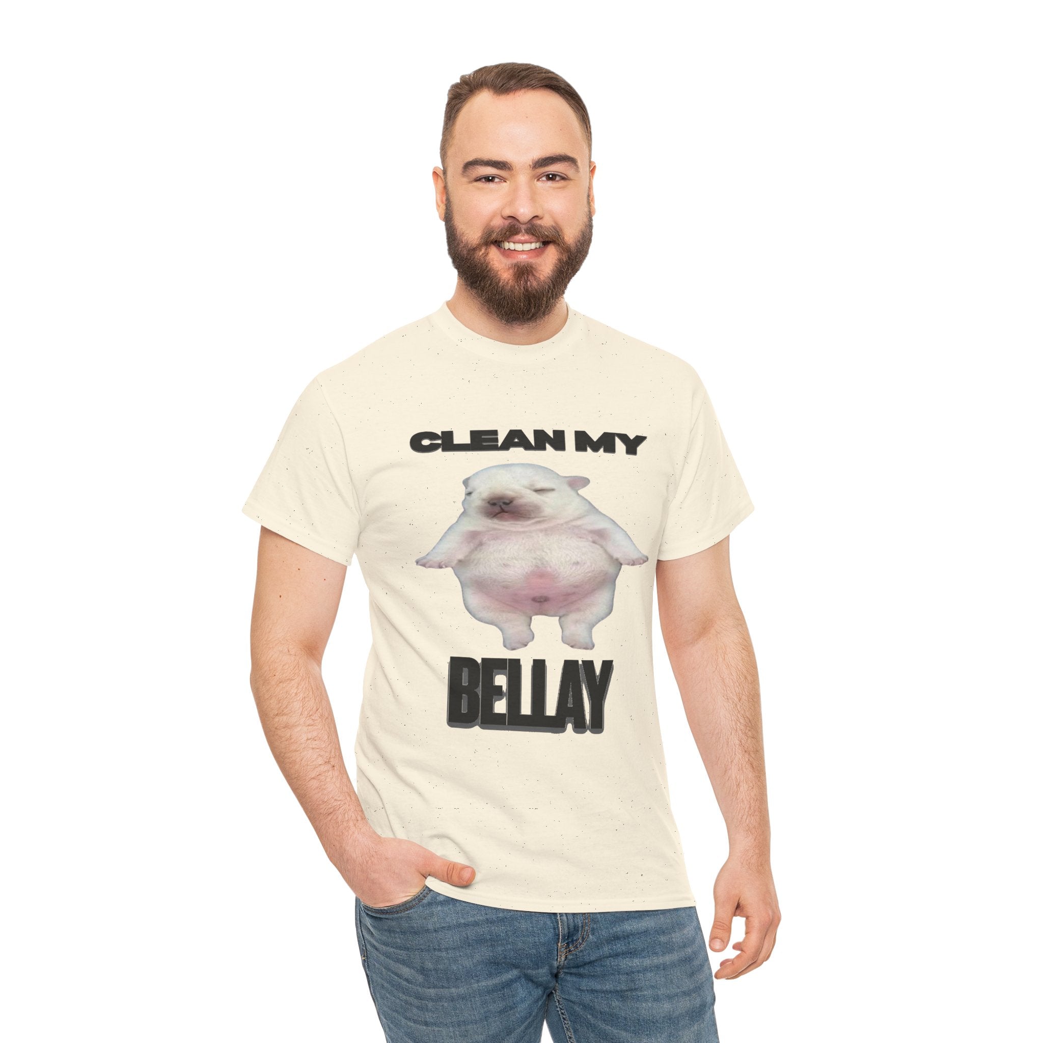 "Clean My Belly" Pibble T-Shirt