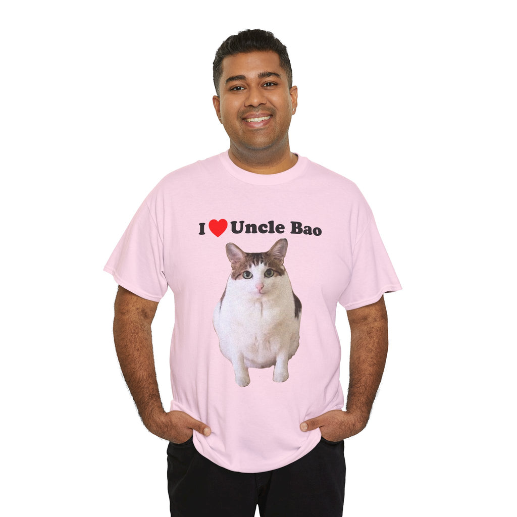 "I Love Uncle Bao" Cat T-Shirt