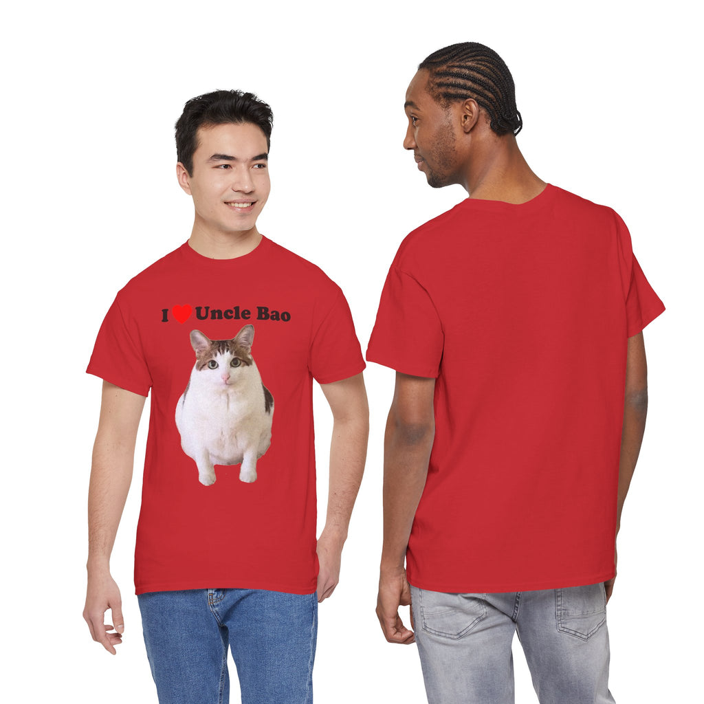 "I Love Uncle Bao" Cat T-Shirt