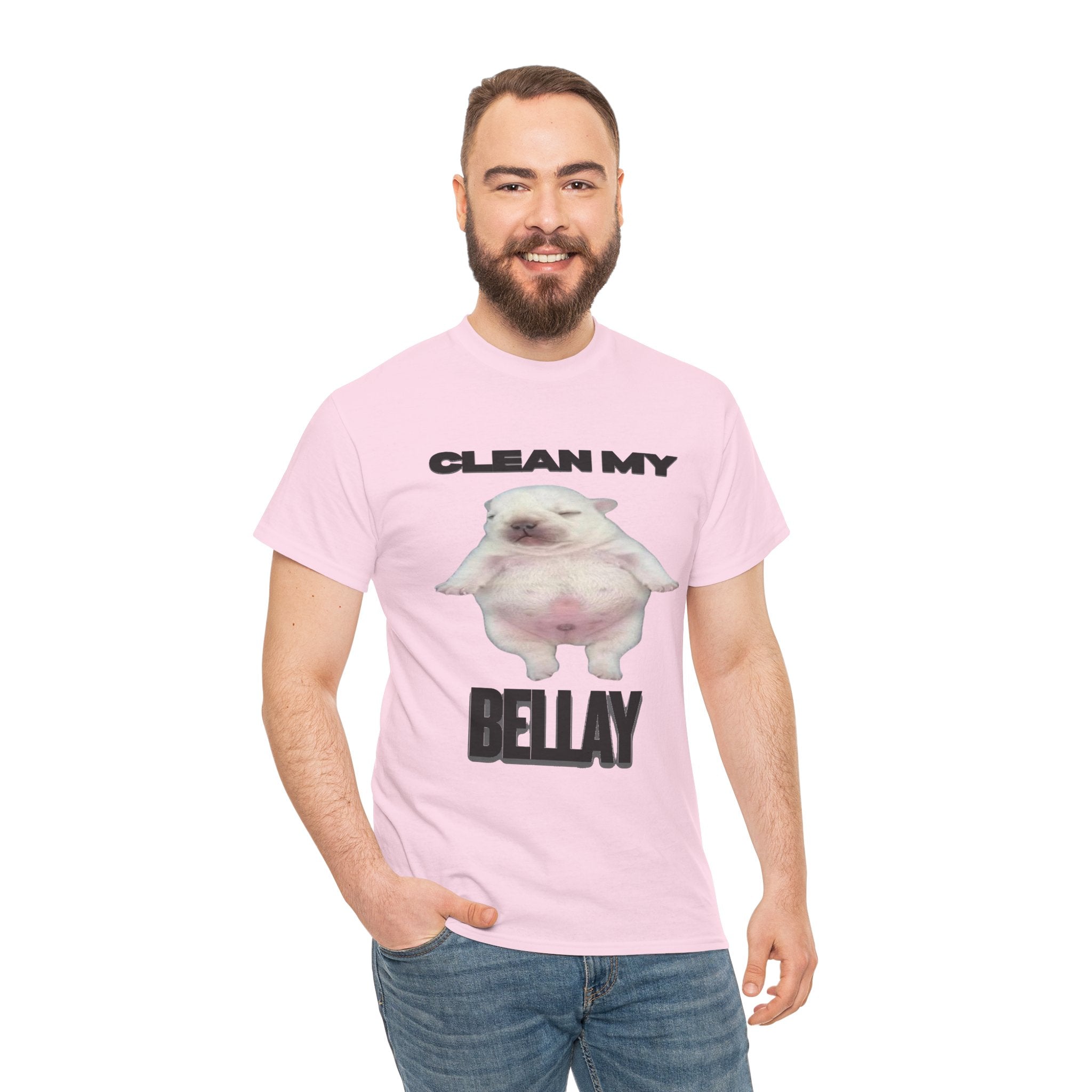 "Clean My Belly" Pibble T-Shirt