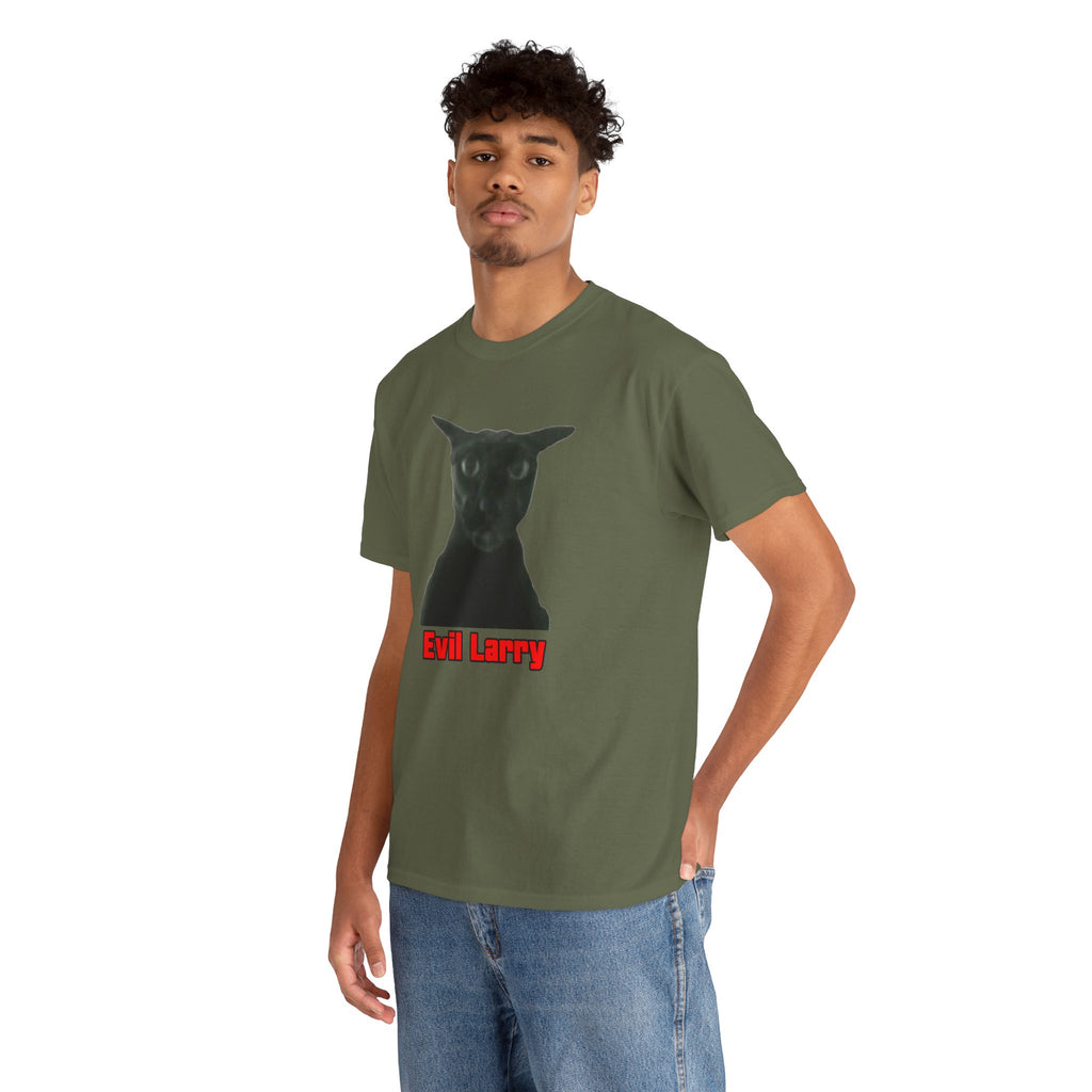 "Evil Larry" Cat Graphic Tee