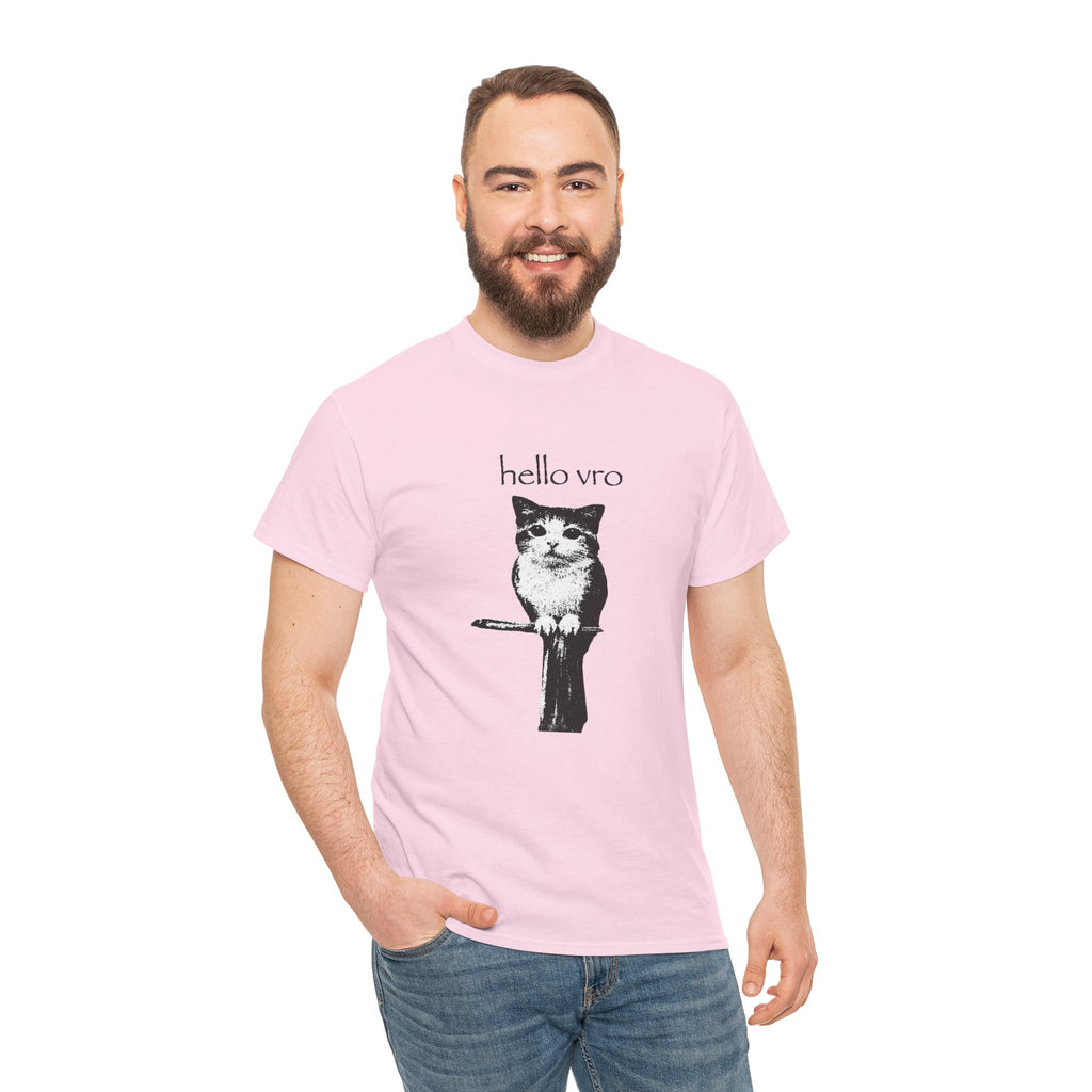 "Hello Vro" Meowl T-Shirt