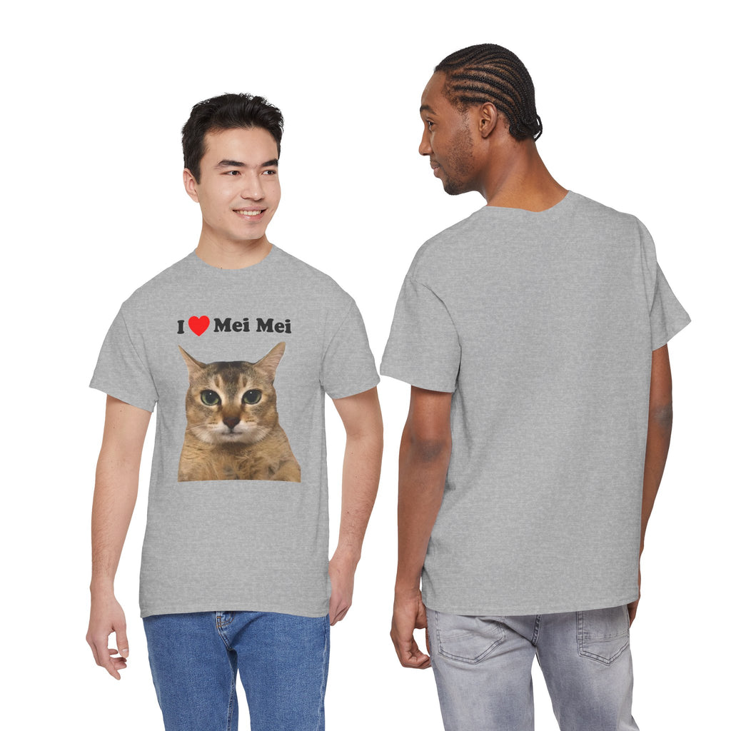 "I Love Mei Mei" Cat T-Shirt