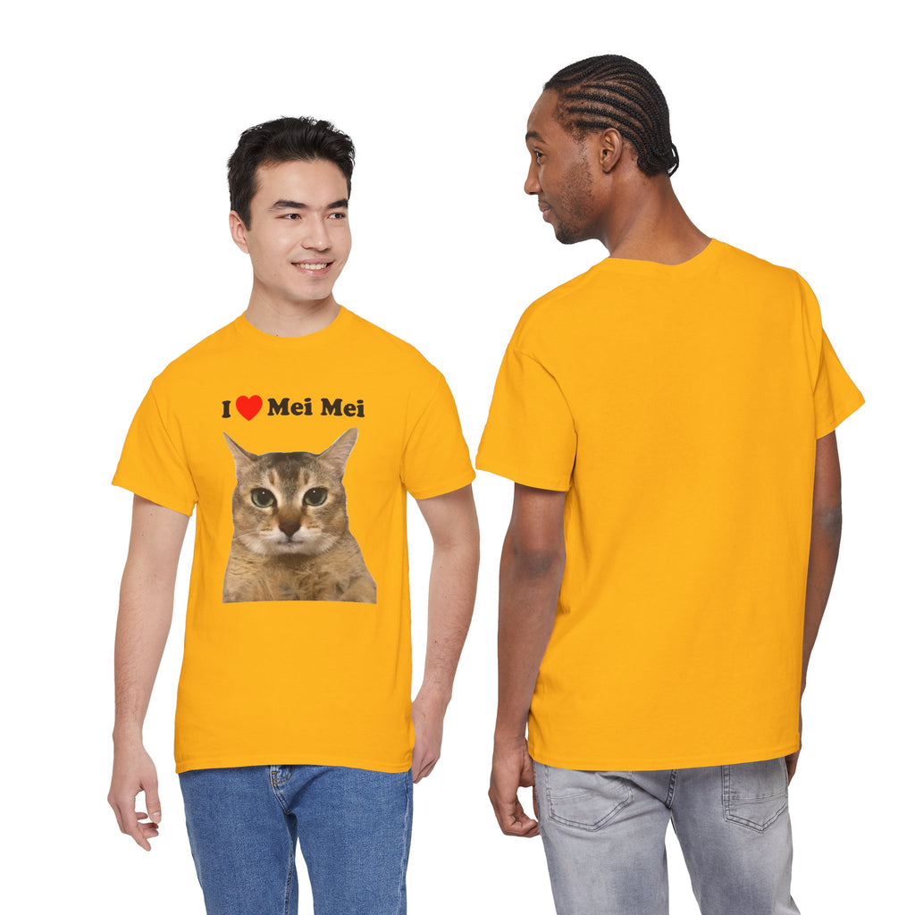 "I Love Mei Mei" Cat T-Shirt